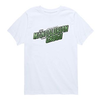 Boys 8-20 The Mandalorian & Grogu Logo Graphic Tee