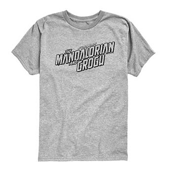 Boys 8-20 The Mandalorian & Grogu Logo Graphic Tee