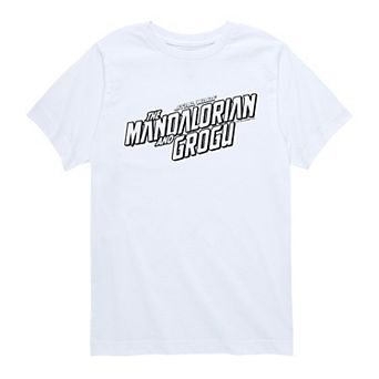 Boys 8-20 The Mandalorian & Grogu Logo Graphic Tee