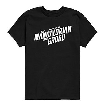Boys 8-20 The Mandalorian & Grogu Logo Graphic Tee