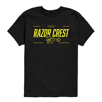 Boys 8-20 The Mandalorian & Grogu Razor Crest Graphic Tee