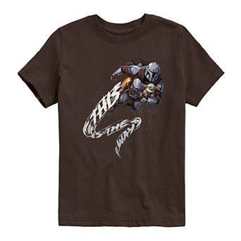 Boys 8-20 The Mandalorian & Grogu This Is The Way Graphic Tee