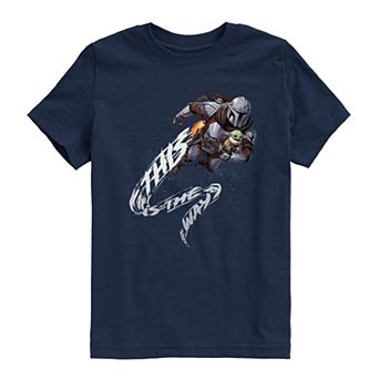 Boys 8-20 The Mandalorian & Grogu This Is The Way Graphic Tee