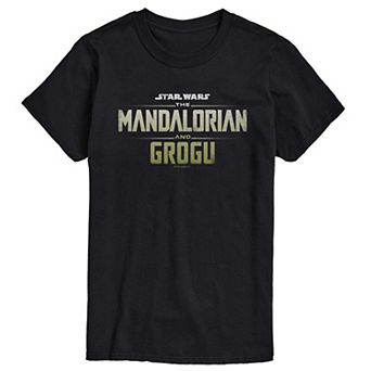 Men's The Mandalorian & Grogu Logo Graphic Tee