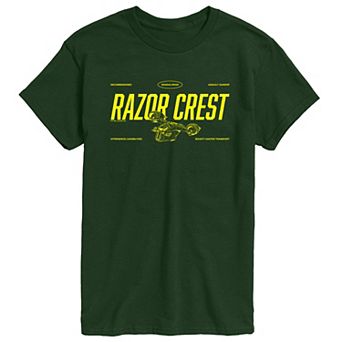 Men's The Mandalorian & Grogu Razor Crest Graphic Tee
