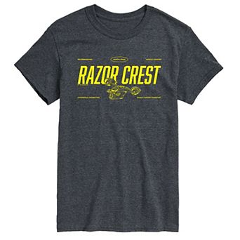 Men's The Mandalorian & Grogu Razor Crest Graphic Tee