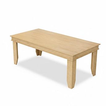 Farmhouse Dining Table for 6-8 People, 6 ft Large Rectangular Dinner Table for Dining Room