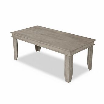 Farmhouse Dining Table for 6-8 People, 6 ft Large Rectangular Dinner Table for Dining Room