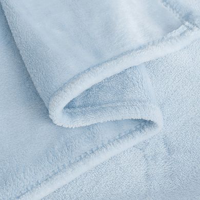 Awesome Home Plush Solid Throw Blanket