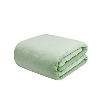 Awesome Home Plush Solid Throw Blanket