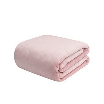 Awesome Home Plush Solid Throw Blanket