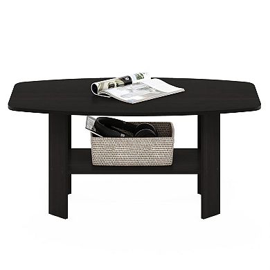 Simple Espresso Coffee Table: Stylish, Functional, Easy Assembly, Fits Any Room