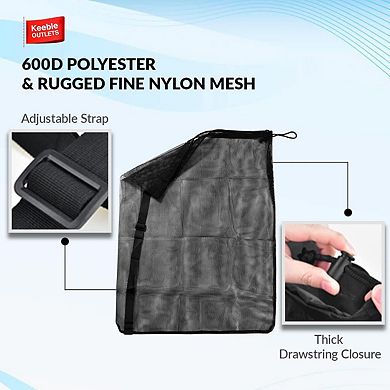 Keeble Outlets Extra Large Sports Ball Bag, Soccer Ball Mesh