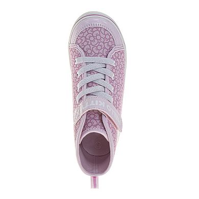 Sanrio Hello Kitty High Top Little Kid Girls Sneakers