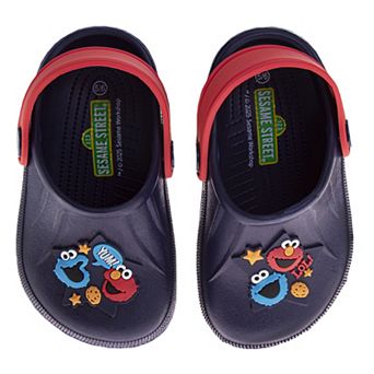 Sesame Street Elmo & Cookie Monster Toddler Slip-On Clogs