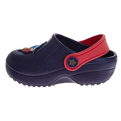 Sesame Street Elmo & Cookie Monster Kids' Slip-On Clogs Fun and Easy Shoes
