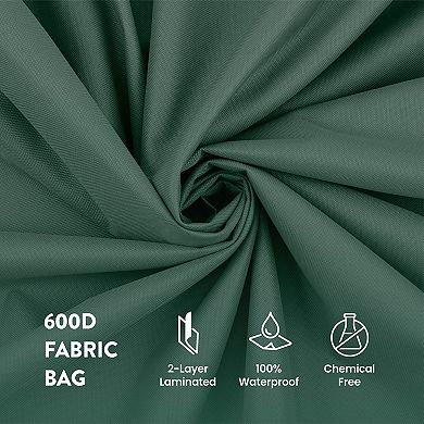 Dual Christmas Wreath Storage Bag 600D Oxford Breathable Durable Handles