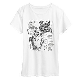 Women's Star Wars Ewok Field Guide Graphic Tee