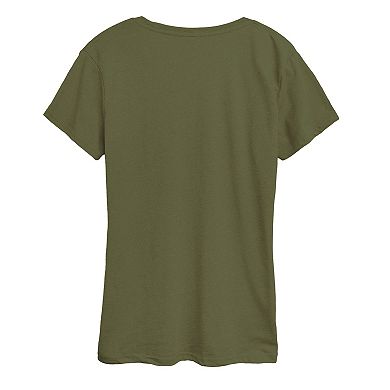 Women's Star Wars Ewok Stamp Graphic Tee