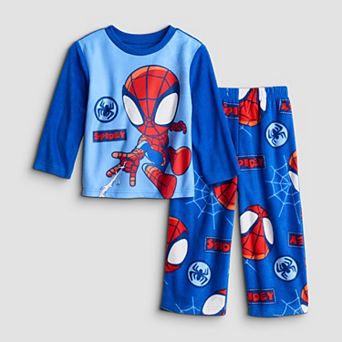 Toddler Boy Spiderman 2 pc Pajama Top & Pajama Bottoms Set