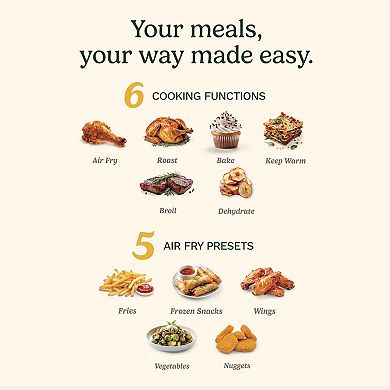 Cuisinart® 11-qt Dual Basket Air Fryer Pro