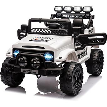 Kids Ride On Truck Car,Electric Vehicles with Remote Control, Music & Horn,3 Speeds