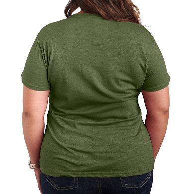 Plus Size Star Wars Ewok Stamp Graphic Tee