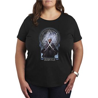 Plus Size Star Wars Ahsoka Star Wars Graphic Tee