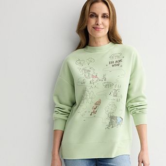 Women's Disney’s Winnie the Pooh Fleece Pullover Sweatshirt