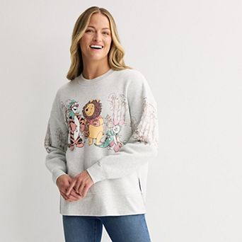 Women's Disney's Winnie the Pooh Halloween Graphic Pullover