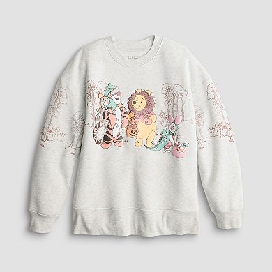 Women's Disney's Winnie the Pooh Halloween Graphic Pullover