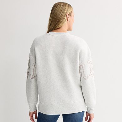 Women's Disney's Winnie the Pooh Halloween Graphic Pullover