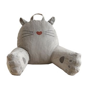 Sweet Home Kids Character Memory Foam Bed Rest Pillow with Arms & Removable Cover