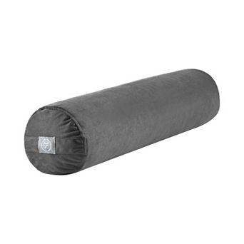 Sweet Home Yoga Bolster Cushion 25-Inch Zippered Cover & Durable Carry Handle