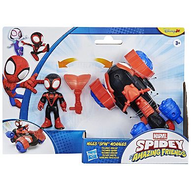 Disney's Miles “Spin” Morales Techno-Racer Vehicle With Figure