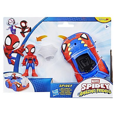 Disney's Spidey and His Amazing Friends Spidey Web Crawler Vehicle With Figure