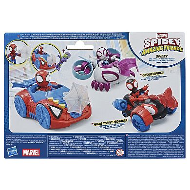 Disney's Spidey and His Amazing Friends Spidey Web Crawler Vehicle With Figure