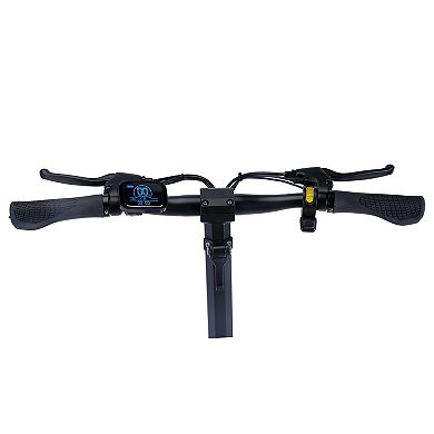 Gopowerbike GoOne Electric Scooter | 8.5-Inch Solid Tires | Foldable Design | LCD Display