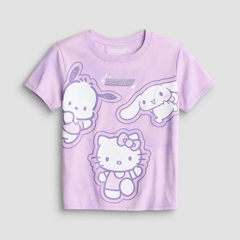Hello Kitty ルーズフィットTシャツ Girls 7-16 Hello Kitty & Friends Graphic Tee