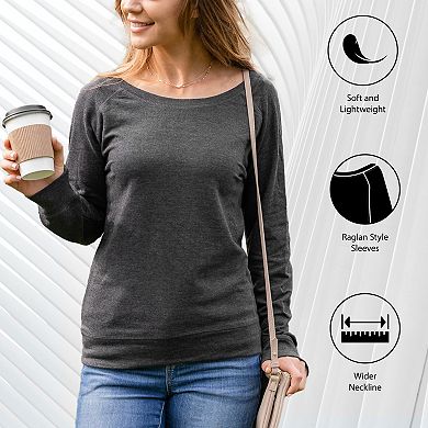 Women's Scream 7 Logo French Terry Long Sleeve Tee