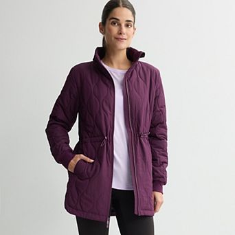 Women's Tek Gear® Cinch Waist Quilted Jacket