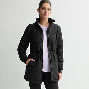 Women's Tek Gear® Cinch Waist Quilted Jacket