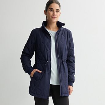 Women's Tek Gear® Cinch Waist Quilted Jacket