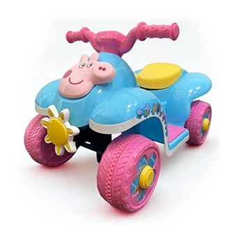 Best Ride On Cars Peppa Pig 6V Electric Quad Ride-On Toy