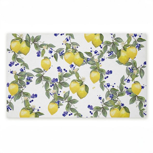 Stupell Home Decor Fruity Lemony Vine Pattern Rug