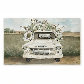 Stupell Home Decor Vintage Flower Delivery Door Mat