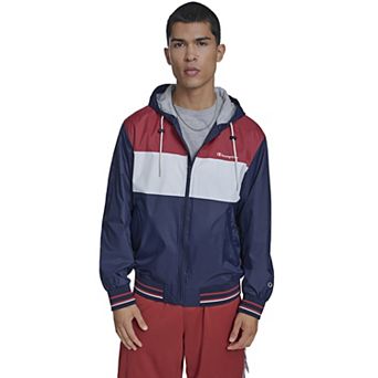 Men's Champion® Hooded Retro Rain Jacket
