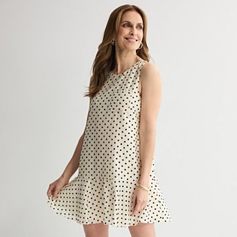 Women's Tracy Evans Flare Bottom Shift Mini Dress