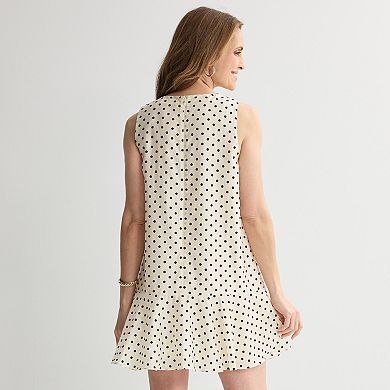 Women's Tracy Evans Flare Bottom Shift Mini Dress