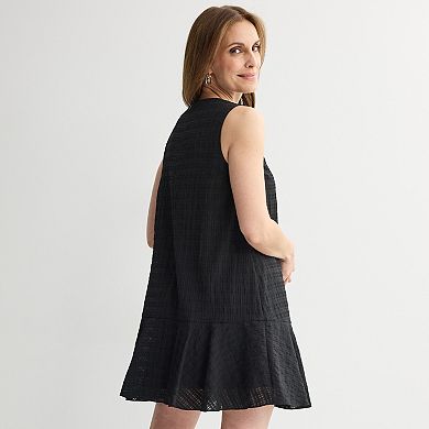 Women's Tracy Evans Flare Bottom Shift Mini Dress